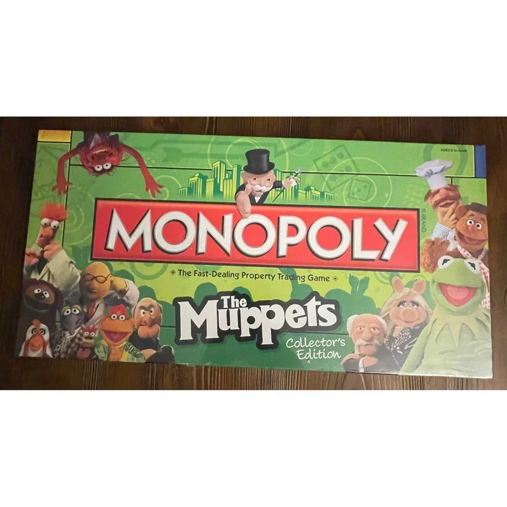 The Muppets Monopoly Game Collectors Edition 2010 Brand New‎ Factory Sealed